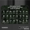 Смарт часы Modfit Warrior All Black Camo Band фото 12