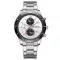 Curren 8417 Silver-Black