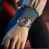Чоловічий годинник Curren 8418 Silver-Black фото 4