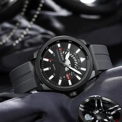 Чоловічий годинник Curren 8421 Gray-Black