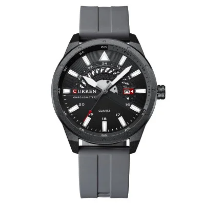 Чоловічий годинник Curren 8421 Gray-Black