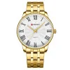 Мужские часы Curren 8422 Gold-White фото 2