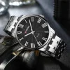 Мужские часы Curren 8422 Silver-Black фото 3