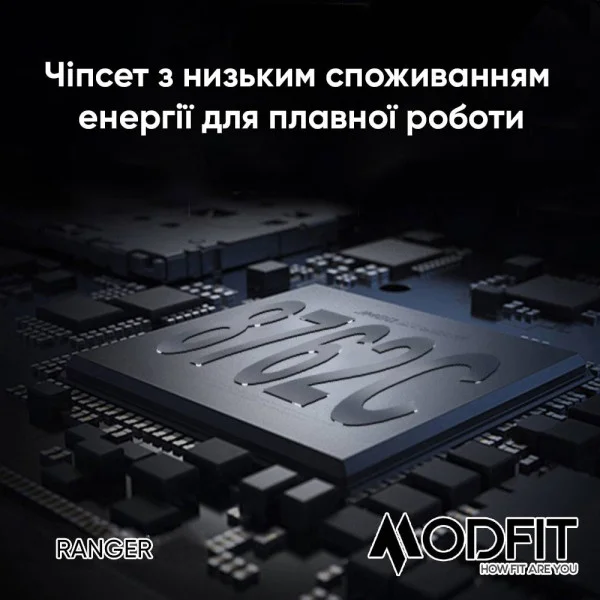 Смарт часы Modfit Ranger Grey 36 мм. фото 8