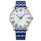 Curren 8422 Blue-Gold-White