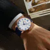 Чоловічий годинник Curren 8422 Blue-Gold-White фото 4