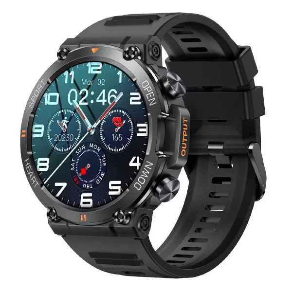 Смарт часы Modfit Hunter All Black 36 мм. фото 1