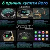 Розумний годинник Modfit Hunter All Black 36 мм. фото 4