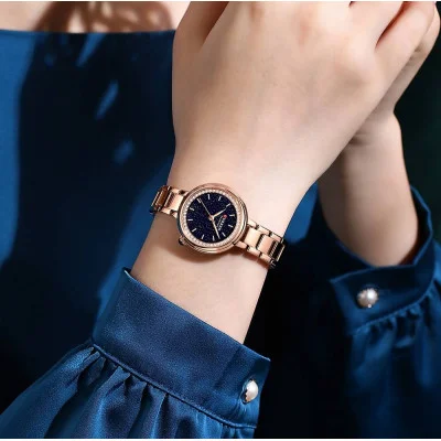Жіночі годинники Curren 9089 Gold-Black