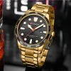 Мужские часы Curren 8426 Gold-Black фото 3