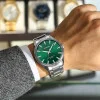 Мужские часы Curren 8425 Silver-Green фото 4