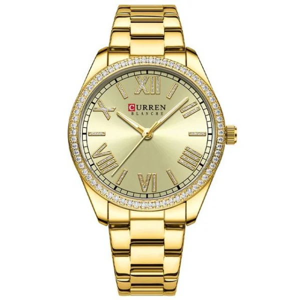 Жіночі годинники Curren 9088 Gold-Gold фото 1