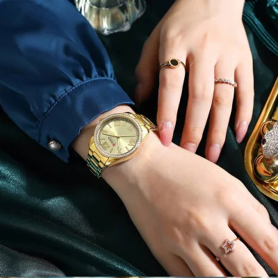 Жіночі годинники Curren 9088 Gold-Gold