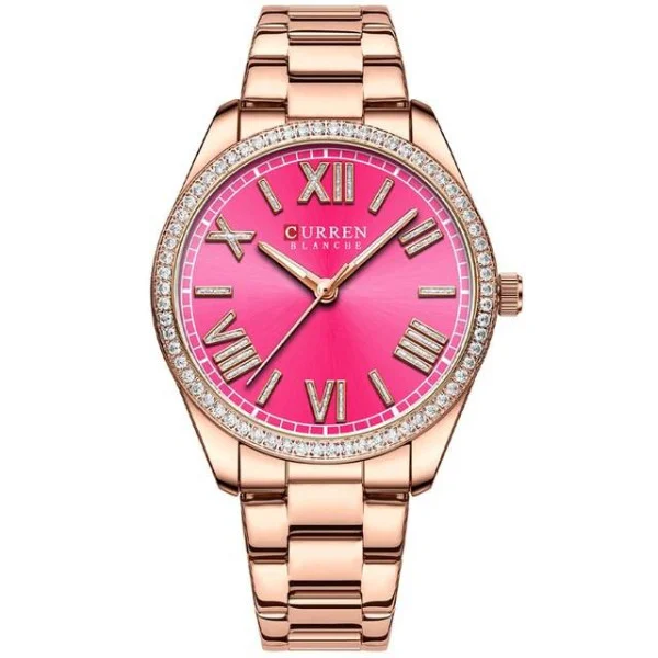 Жіночі годинники Curren 9088 Rose Gold-Pink фото 1