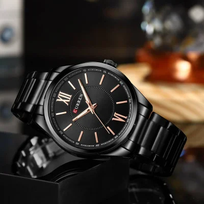 Чоловічий годинник Curren 8423 All Black