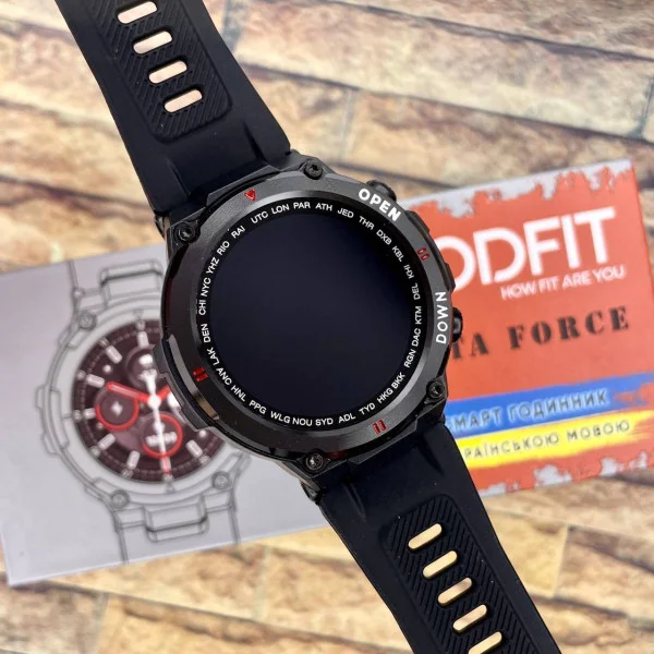 Смарт часы Modfit Delta Force All Black 36 мм. фото 23