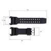 Ремінець для годинника Skmei 1343BK Black фото 4