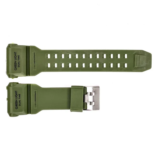 Ремінець для годинника Skmei 1520AG Army Green фото 1