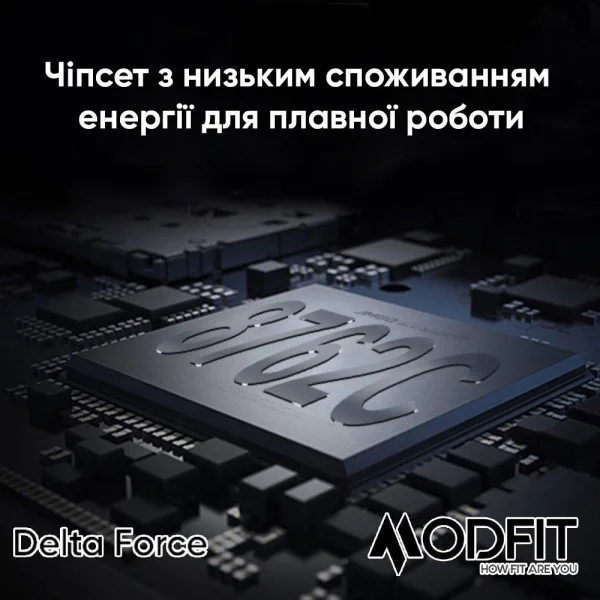 Смарт часы Modfit Delta Force Grey 36 мм. фото 8