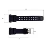 Ремінець для годинника Skmei 1742BK Black фото 4