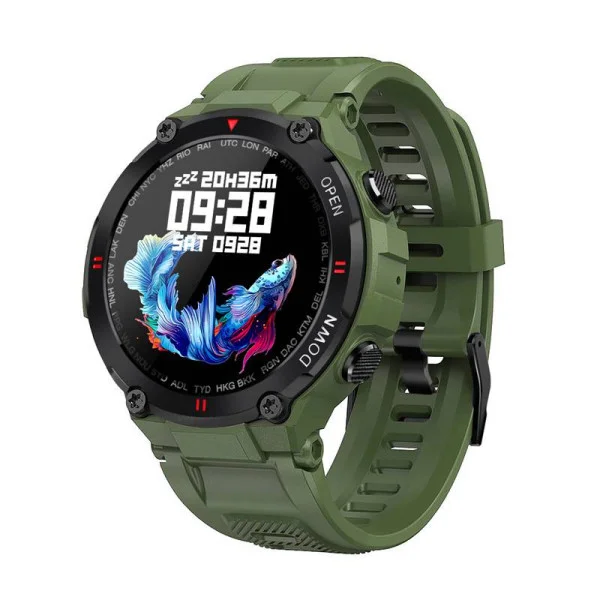 Смарт часы Modfit Delta Force Army Green 36 мм. фото 1