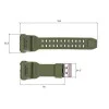 Ремінець для годинника Skmei 1968AG Army Green фото 4