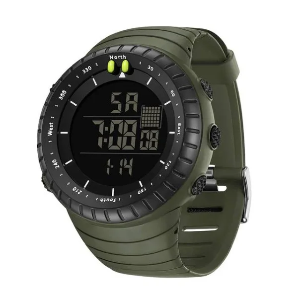 Чоловічий годинник Sanda 6071 Army Green фото 1