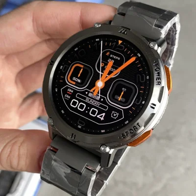 Спортивные Умные Часы Kospet Tank T2 Metall Black + Спортивные Режимы, Водозащита, Звонки