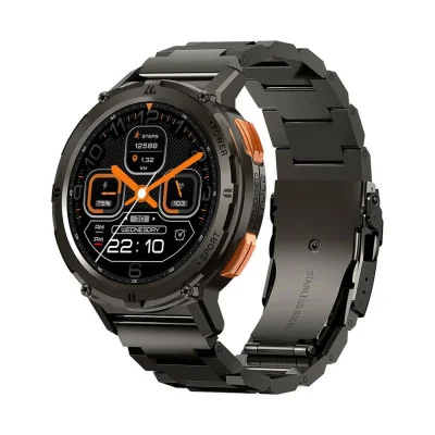 Спортивные Умные Часы Kospet Tank T2 Metall Black + Спортивные Режимы, Водозащита, Звонки