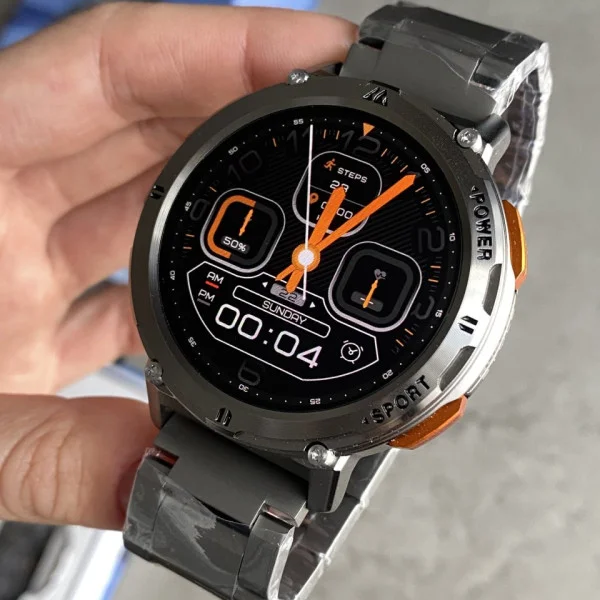 Спортивные Умные Часы Kospet T2 Metall Silver + Спортивные Режимы, Водозащита, Звонки фото 5