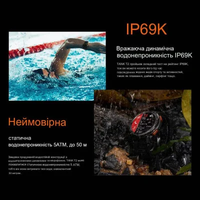 Спортивные Умные Часы Kospet T2 Metall Silver + Спортивные Режимы, Водозащита, Звонки