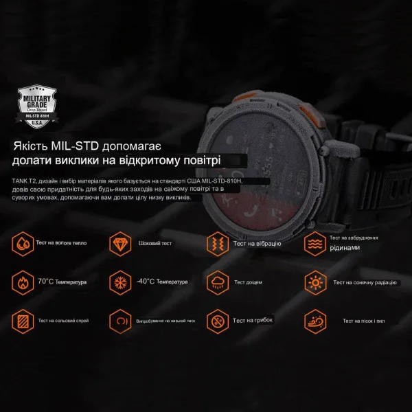 Спортивные Умные Часы Kospet T2 Metall Silver + Спортивные Режимы, Водозащита, Звонки фото 4