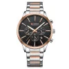 Чоловічий годинник Curren 8435 Silver-Rose Gold-Black фото 2