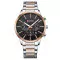 Curren 8435 Silver-Rose Gold-Black