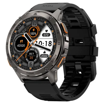 Спортивные Умные Часы Kospet TANK T3 Black + Спортивные Режимы, Водозащита, Звонки