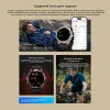 Тактические Умные Часы с Компасом Kospet TANK T3 ULTRA Silver + GPS, Спортивные Режимы, Водозащита, Звонки фото 22
