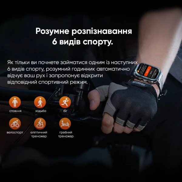 Спортивные Умные Часы Kospet TANK M3 Black + Спортивные Режимы, Водозащита, Звонки фото 14