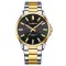 Curren 9090 Silver-Gold-Black