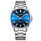 Curren 9090 Silver-Blue