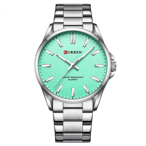 Мужские часы Curren 9090 Silver-Tiffany фото 1