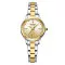 Curren 9094 Silver-Gold-White