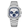 Мужские часы Curren 8459 Silver-White фото 2