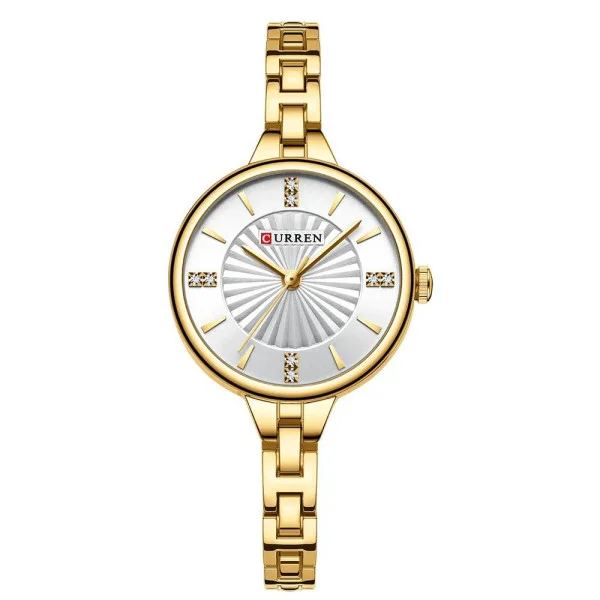 Жіночий годинник Curren 9097L Gold-White фото 1