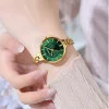 Жіночий годинник Curren 9097L Gold-Green фото 4