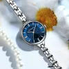 Жіночий годинник Curren 9097L Silver-Blue фото 3