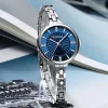 Жіночий годинник Curren 9097L Silver-Blue фото 5