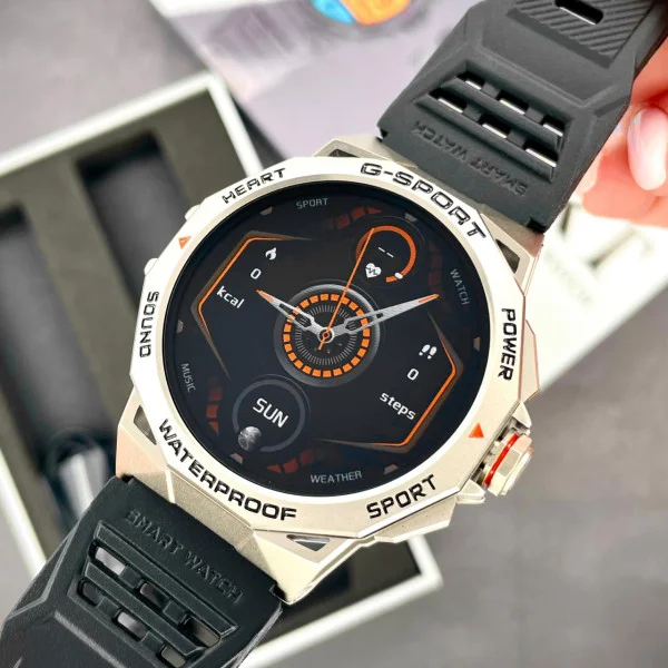 Розумний годинник Modfit Endurance Silver-Black фото 4