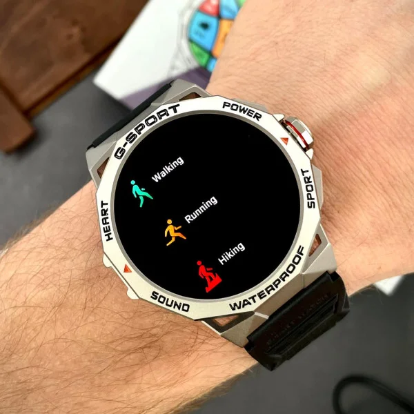 Розумний годинник Modfit Endurance Silver-Black фото 5