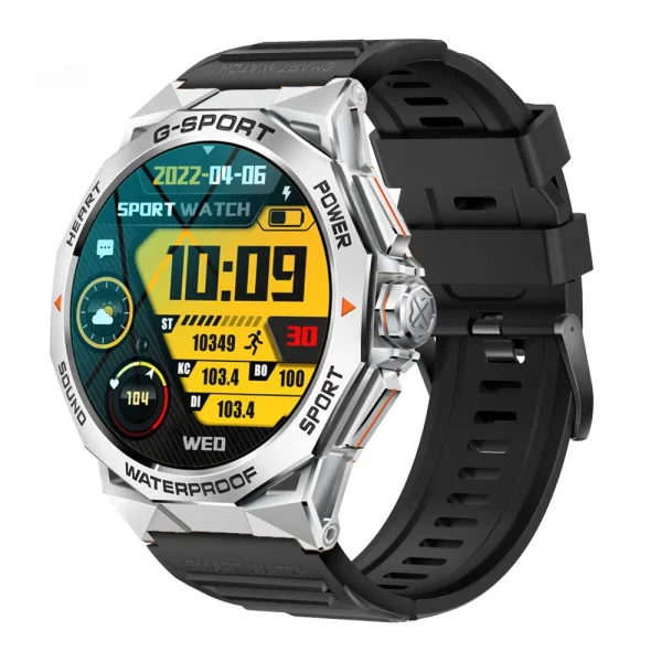 Розумний годинник Modfit Endurance Silver-Black фото 1