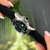 Патриотические наручные часы Awarder Embroidery Silver-Green Black Battery 10ATM фото 7
